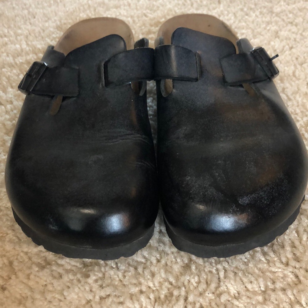 Birkenstock. EUC Navy size 38